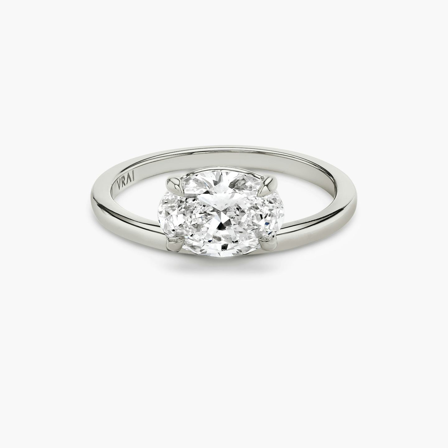 The Hover Oval Engagement Ring