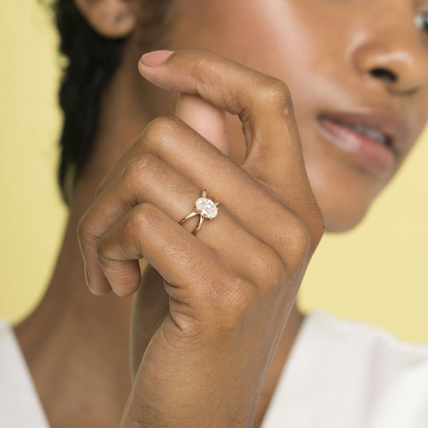Twist Engagement Ring Closeup image of Twist Engagement Ring