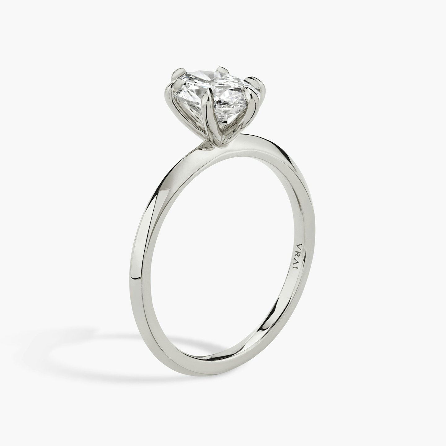 Knife Edge Engagement Ring Closeup image of Knife Edge Engagement Ring