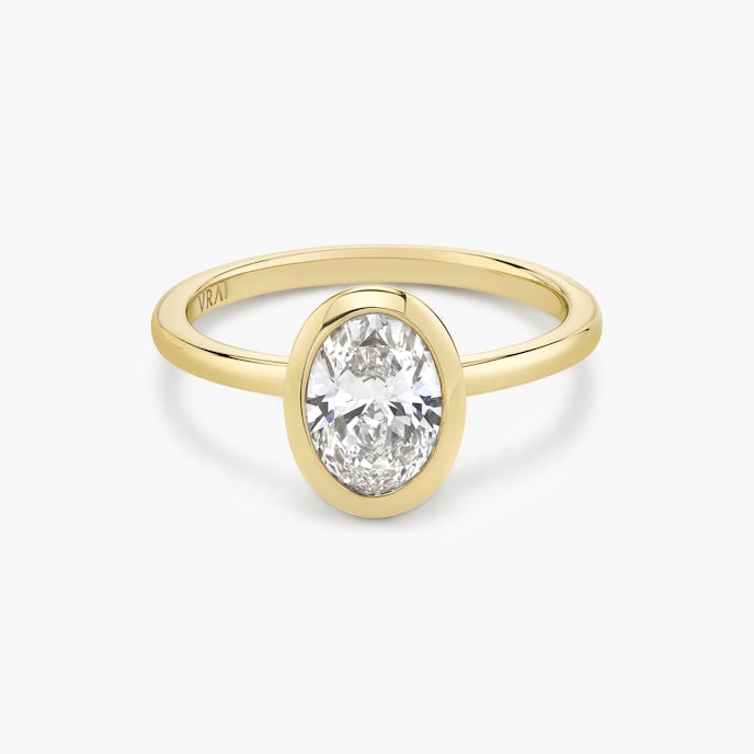 Signature BezelOval | Yellow Gold