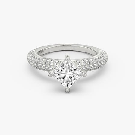 Princess Curator Engagement Ring