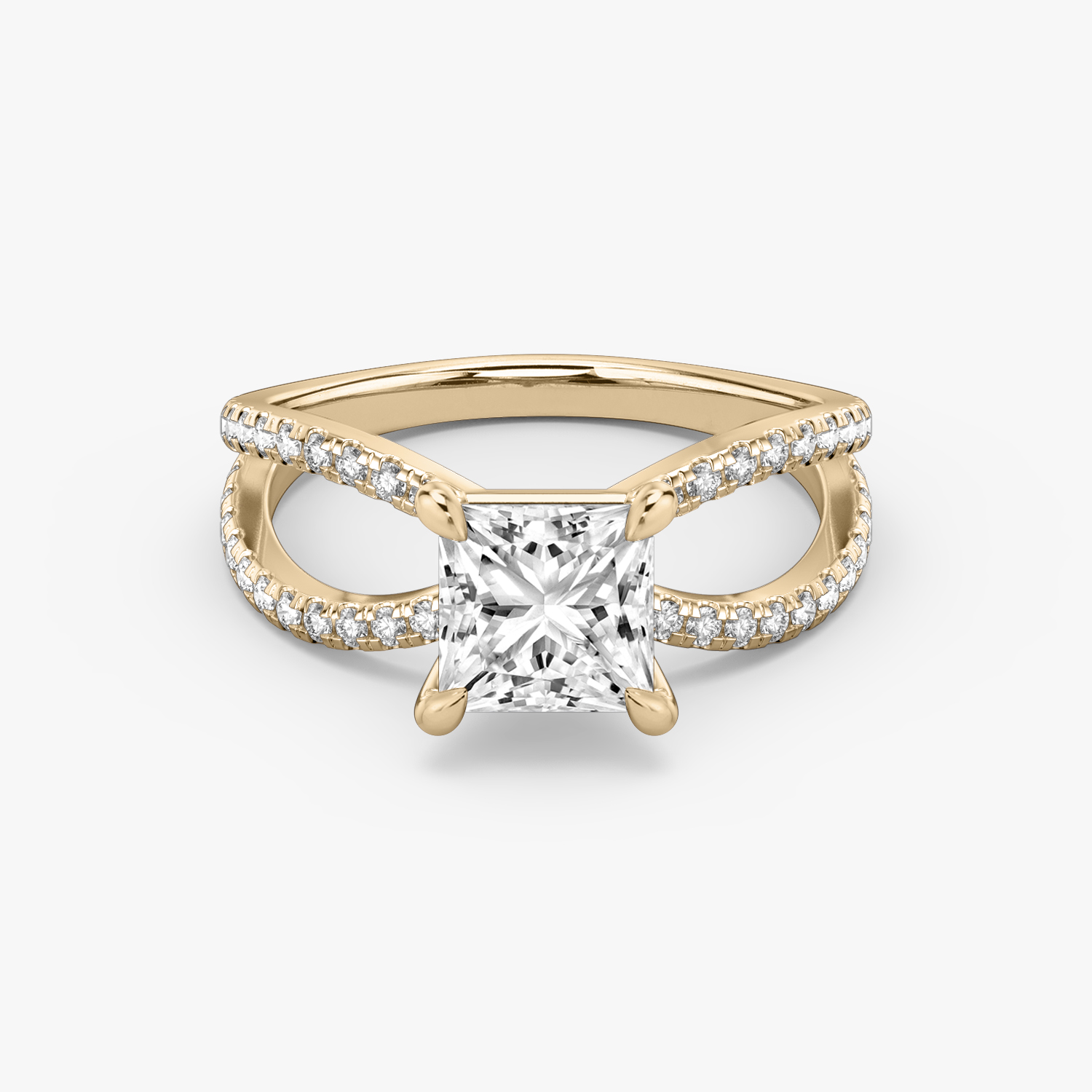 Twisted Engagement Ring VRAI