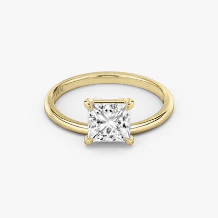 Hover Princess Diamond Ring