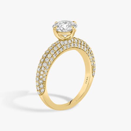 curator round diamond ring