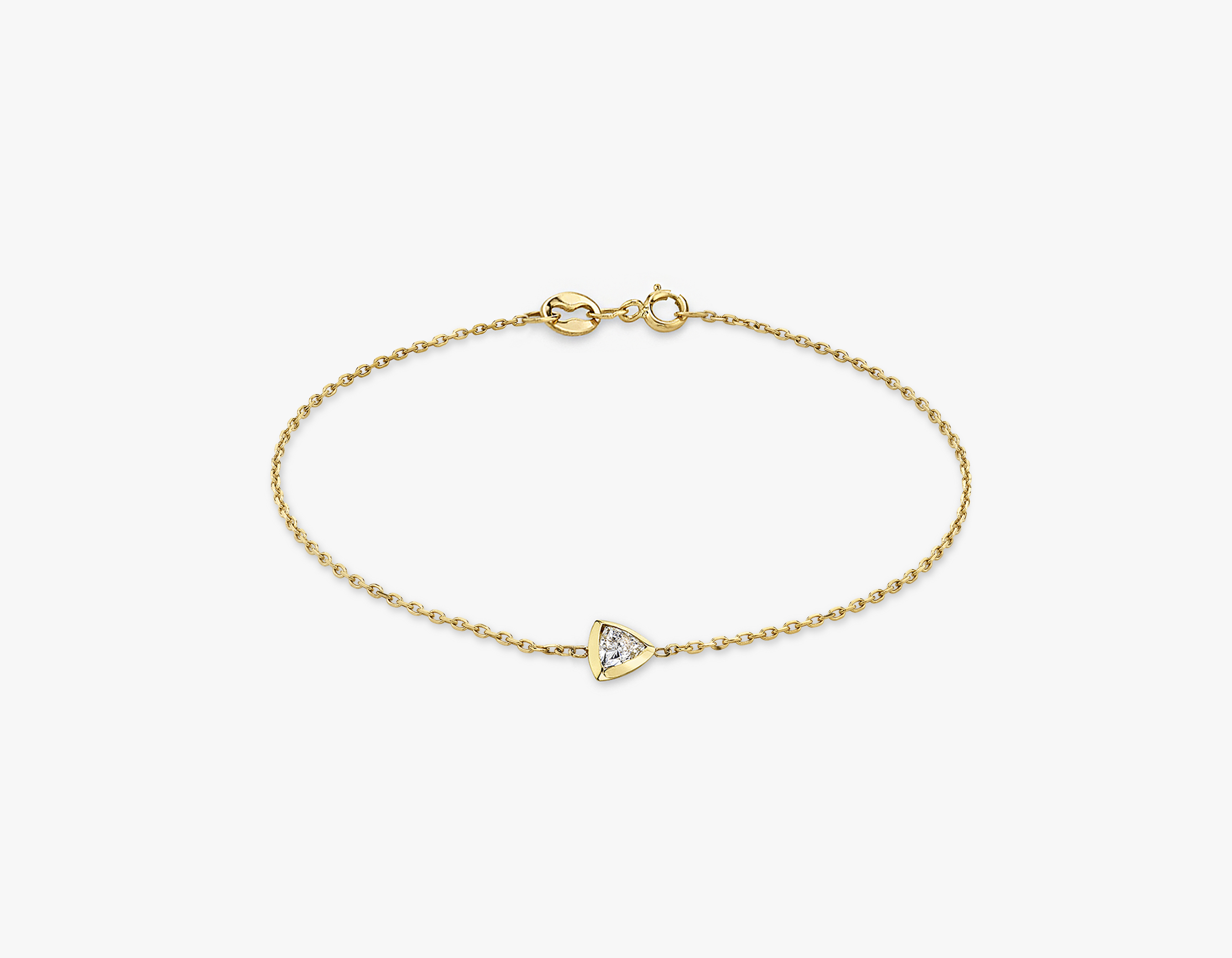 Lab-Grown Diamond Bezel Bracelet | VRAI