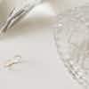 Closeup image of Tiny Diamond Cuff Ring