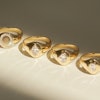 Closeup image of Diamond Signet Ring