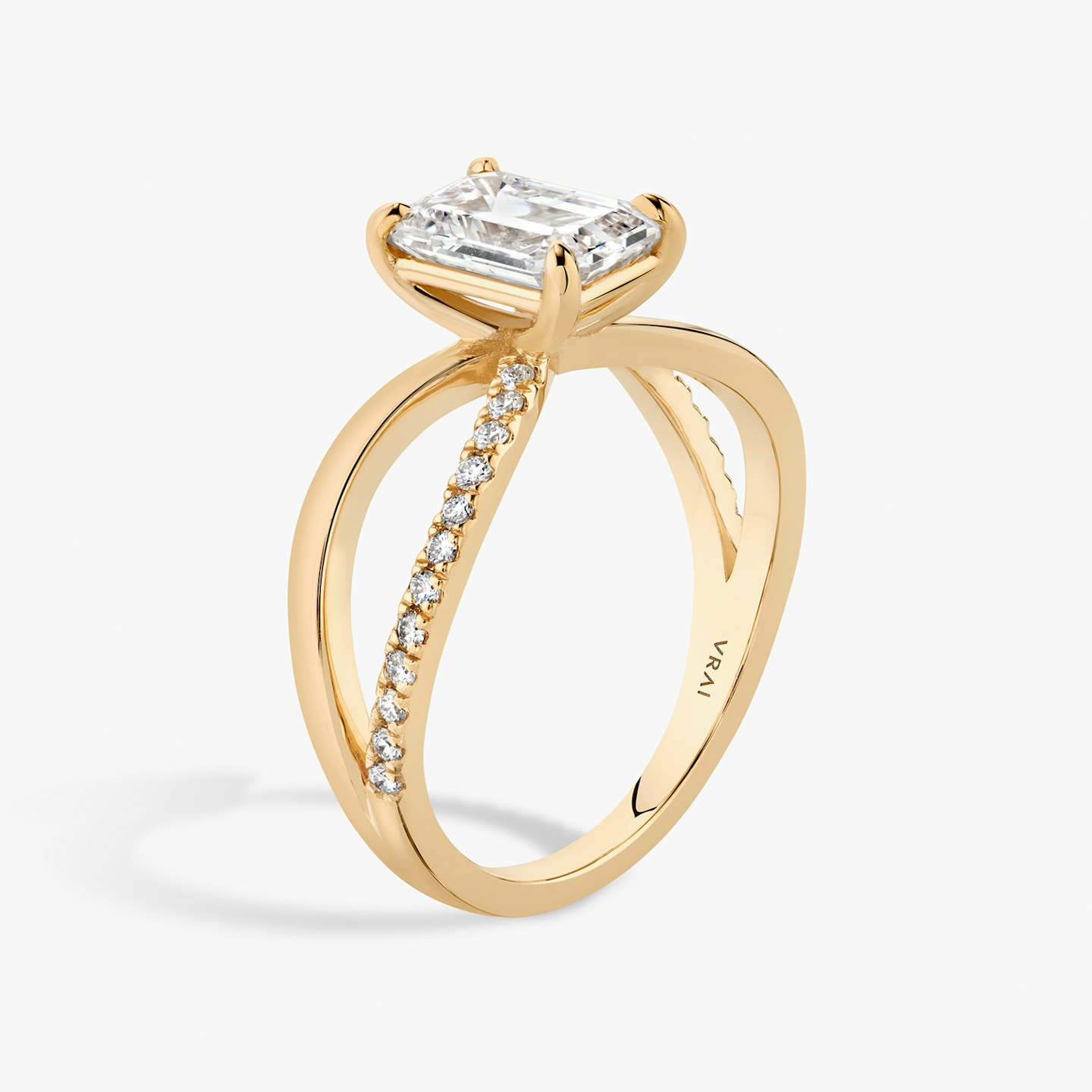 Twist Engagement Ring Closeup image of Twist Engagement Ring
