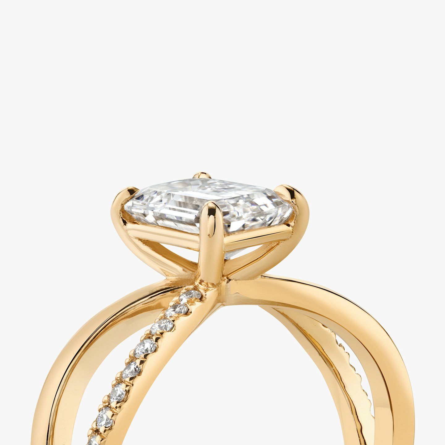 Twist Engagement Ring Closeup image of Twist Engagement Ring