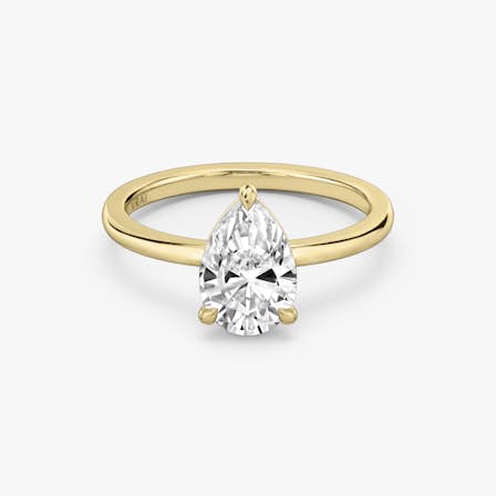 Signature Prong Pear Engagement Ring
