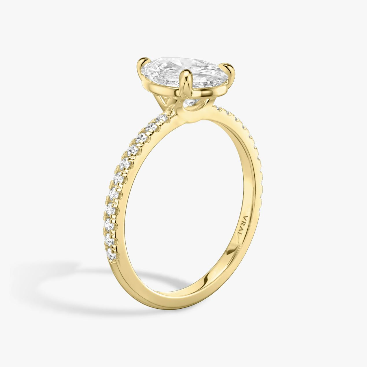 Signature Pear Diamond Engagement Ring