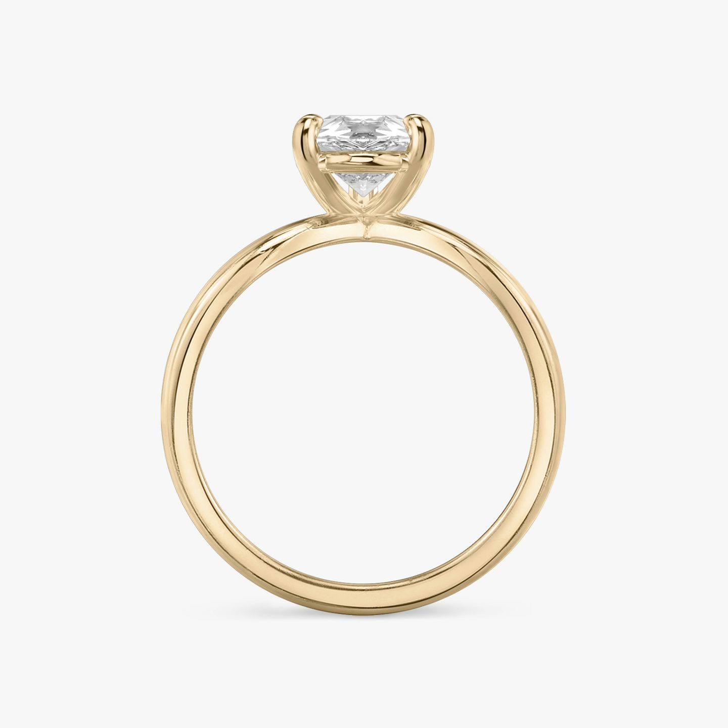 The Duet | Pear | 14k | 14k Rose Gold | Band: Plain | Diamond orientation: vertical | Carat weight: See full inventory