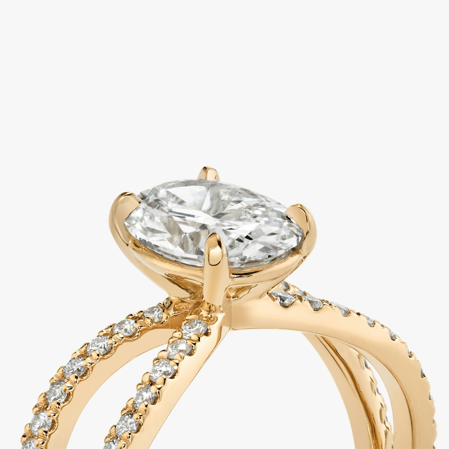Twist Engagement Ring Closeup image of Twist Engagement Ring