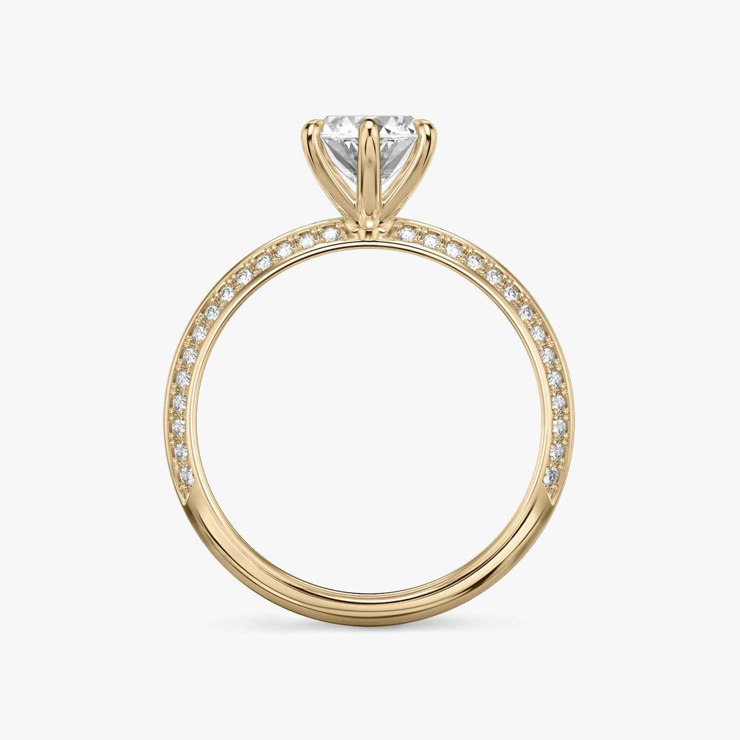 Knife Edge Engagement Ring Closeup image of Knife Edge Engagement Ring