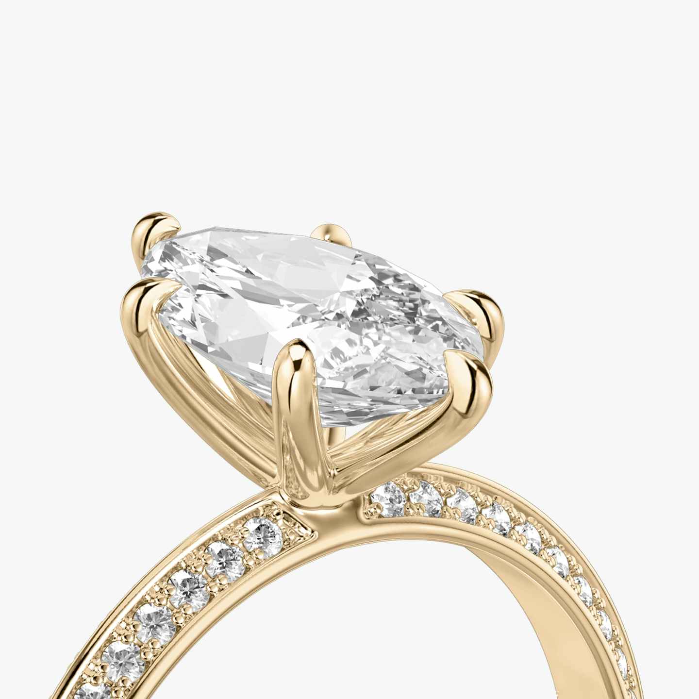 Knife Edge Engagement Ring Closeup image of Knife Edge Engagement Ring