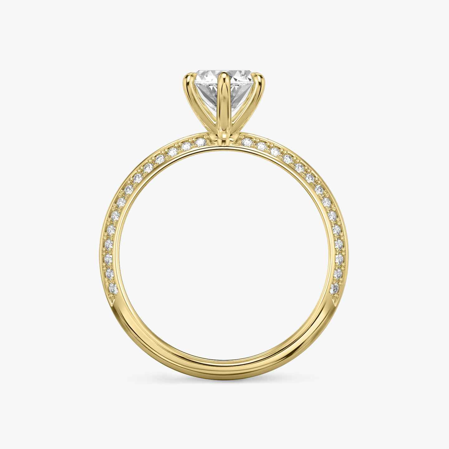 Knife Edge Engagement Ring Closeup image of Knife Edge Engagement Ring