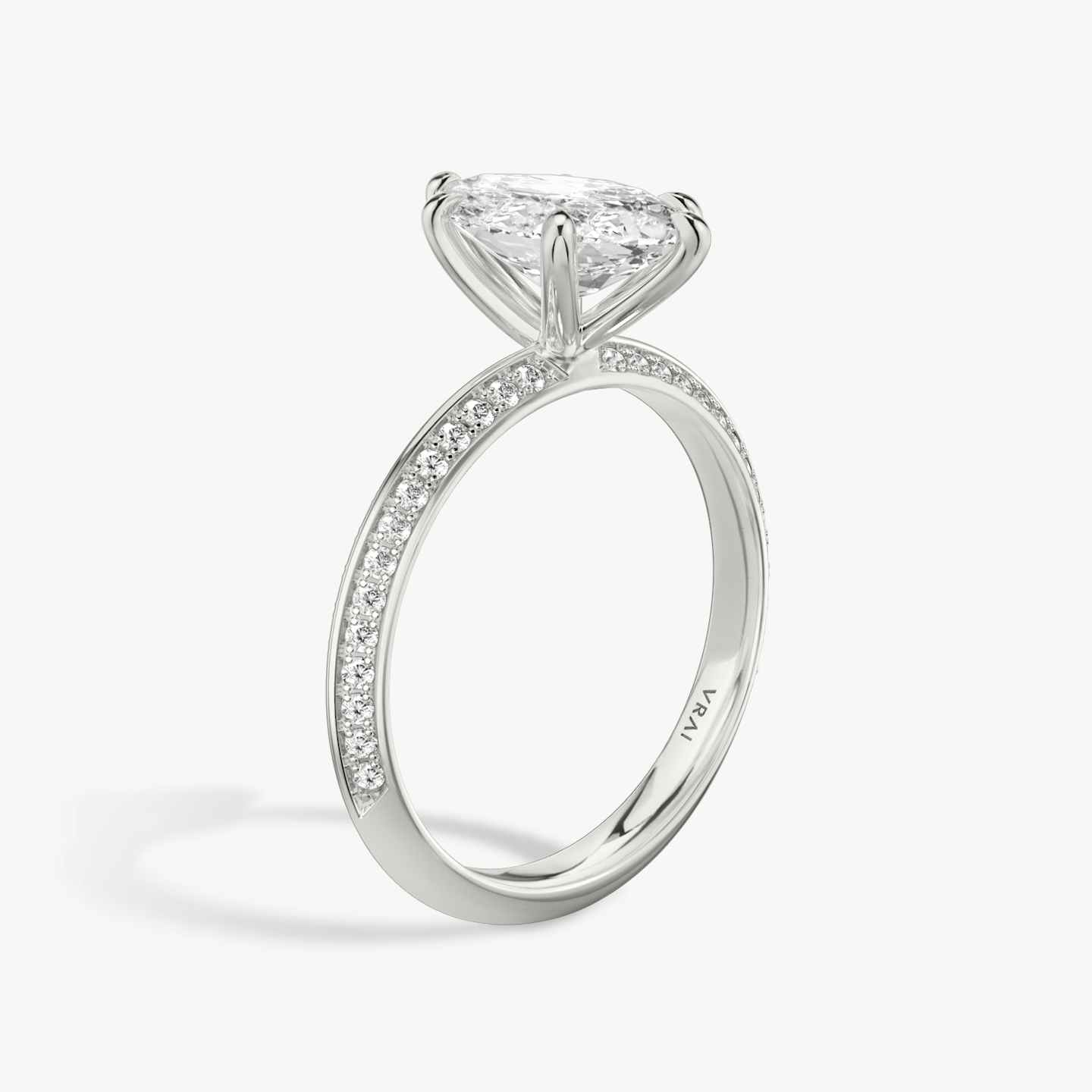 Knife Edge Engagement Ring Closeup image of Knife Edge Engagement Ring