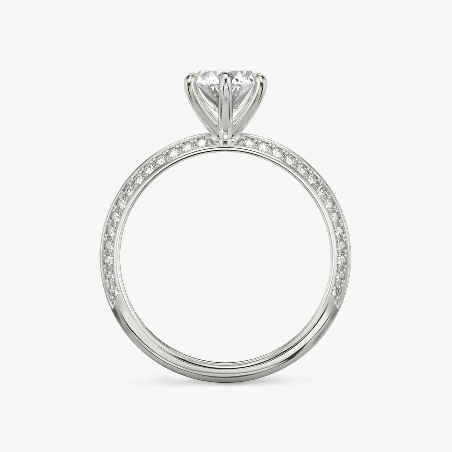 Knife Edge Engagement Ring Closeup image of Knife Edge Engagement Ring
