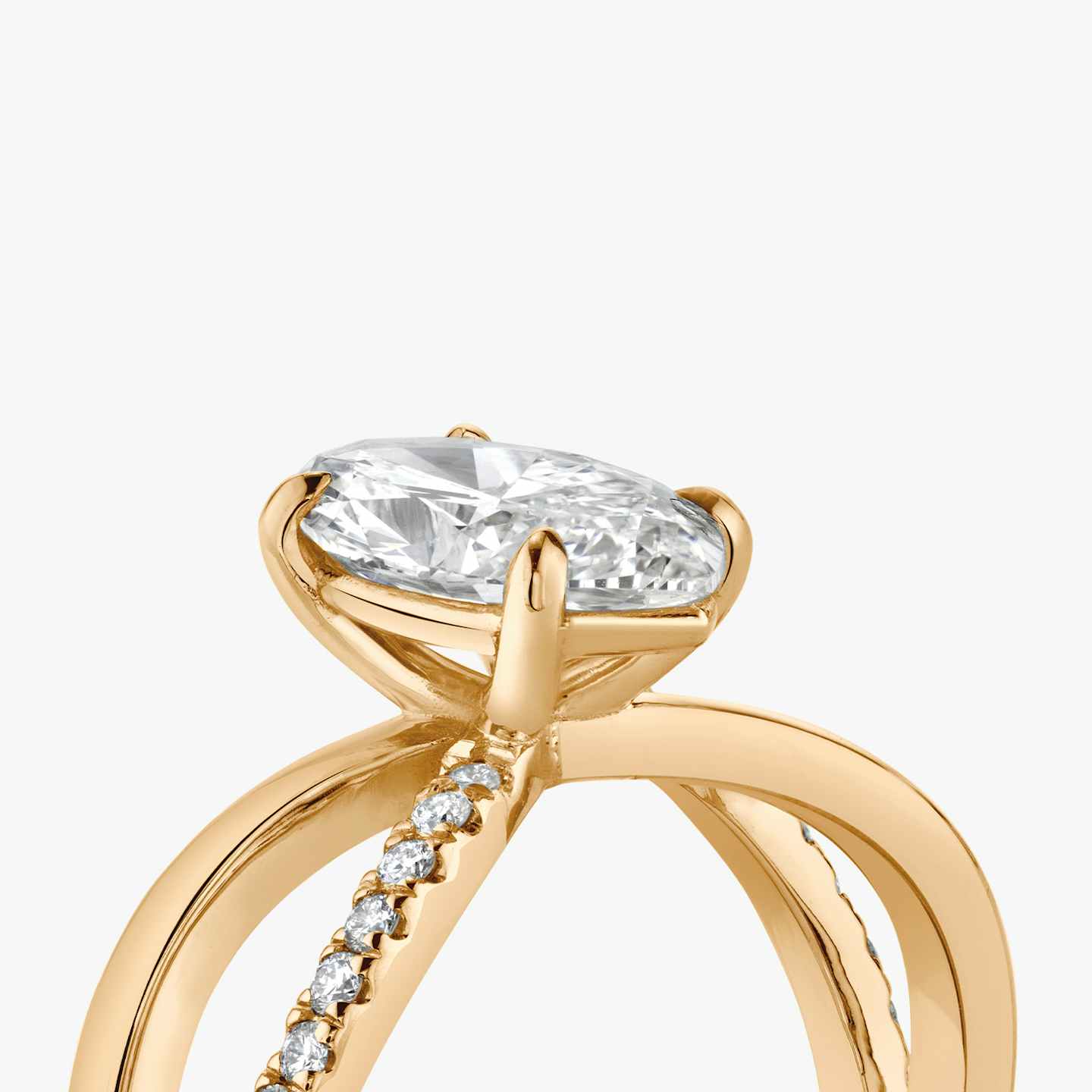 Twist Engagement Ring Closeup image of Twist Engagement Ring