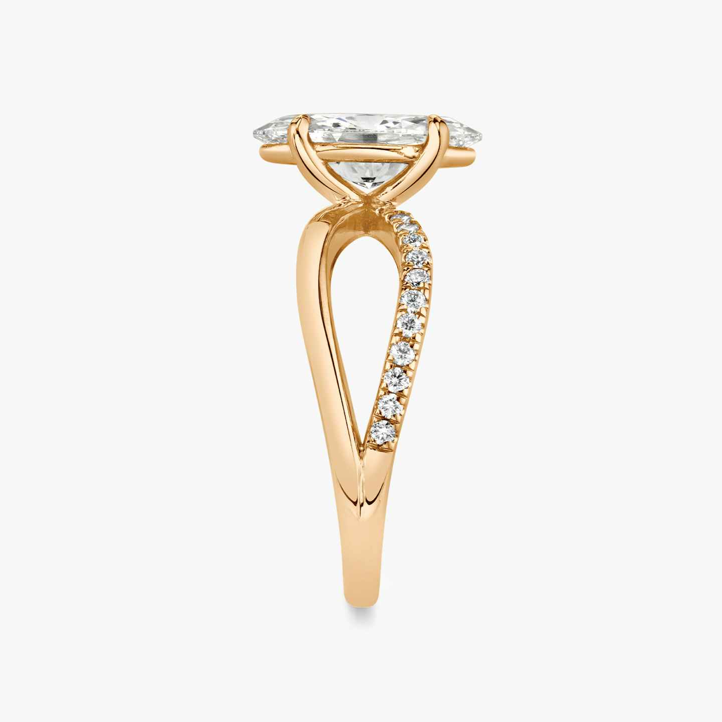 Twist Engagement Ring Closeup image of Twist Engagement Ring