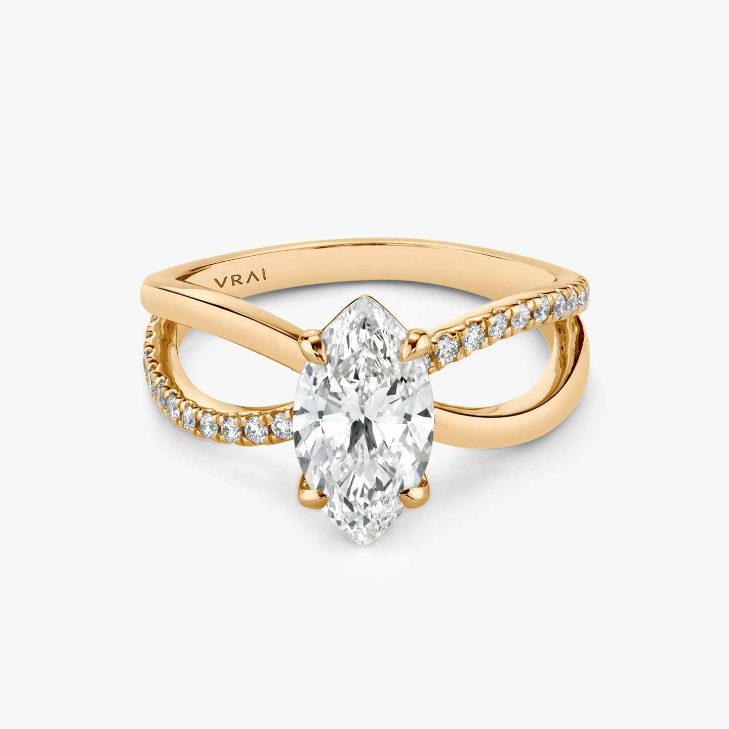 Twist Engagement Ring Closeup image of Twist Engagement Ring