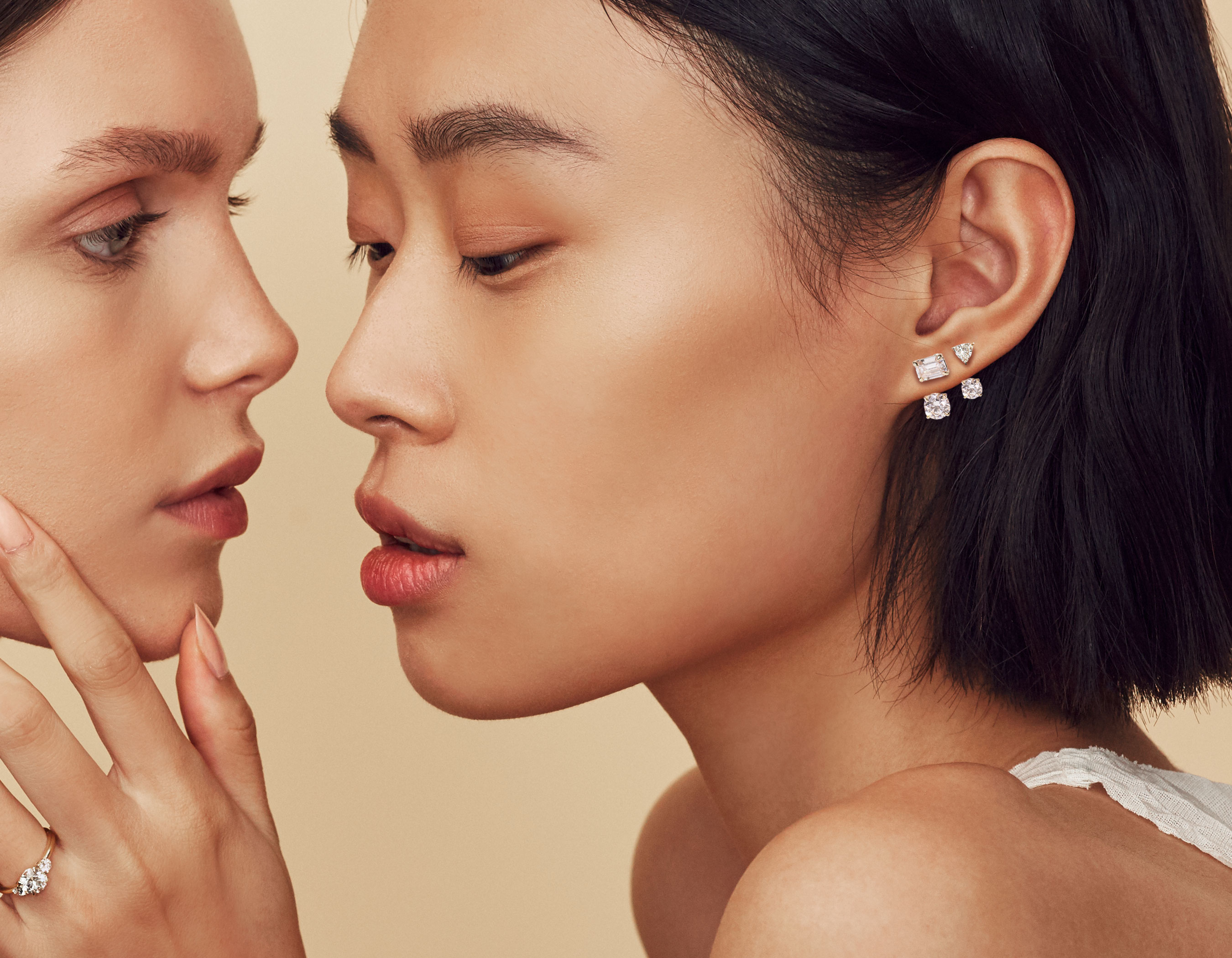 Jackets for on sale solitaire earrings
