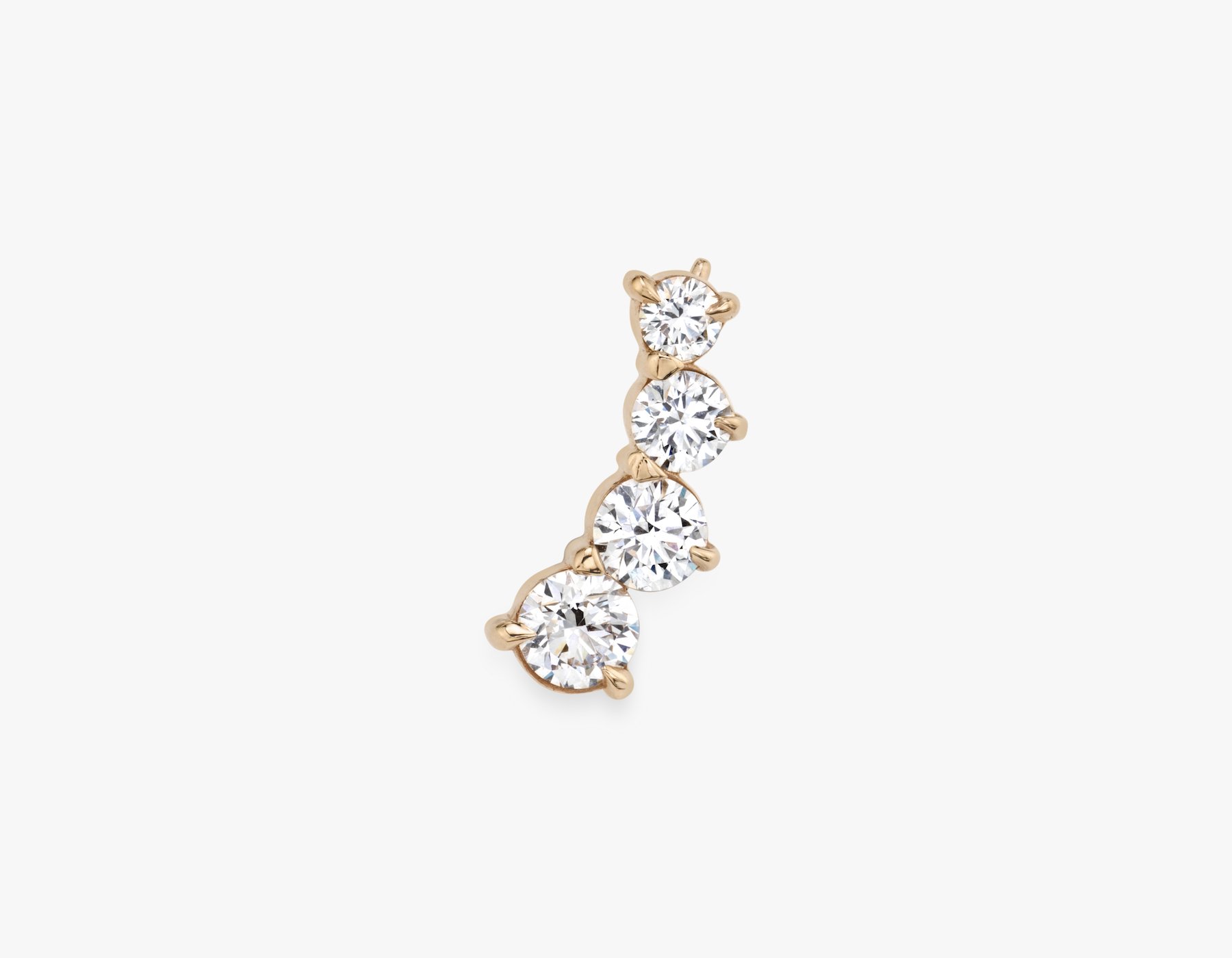 Crawler on sale diamond earrings