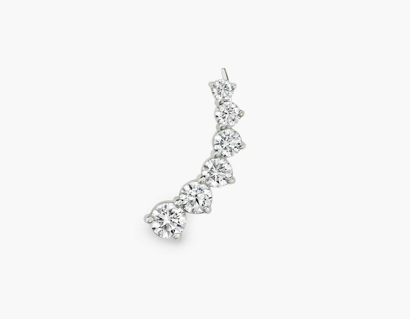 Diamond Ear Arc | Sustainably created diamonds | 14k solid gold | VRAI