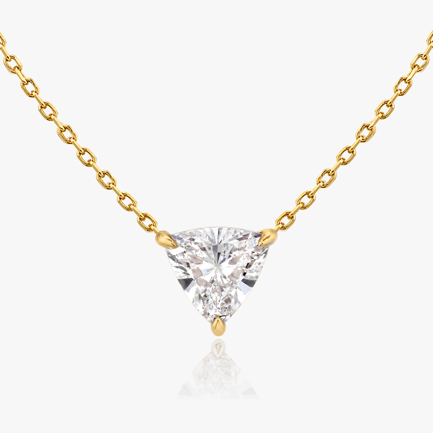 diamond solitaire necklace