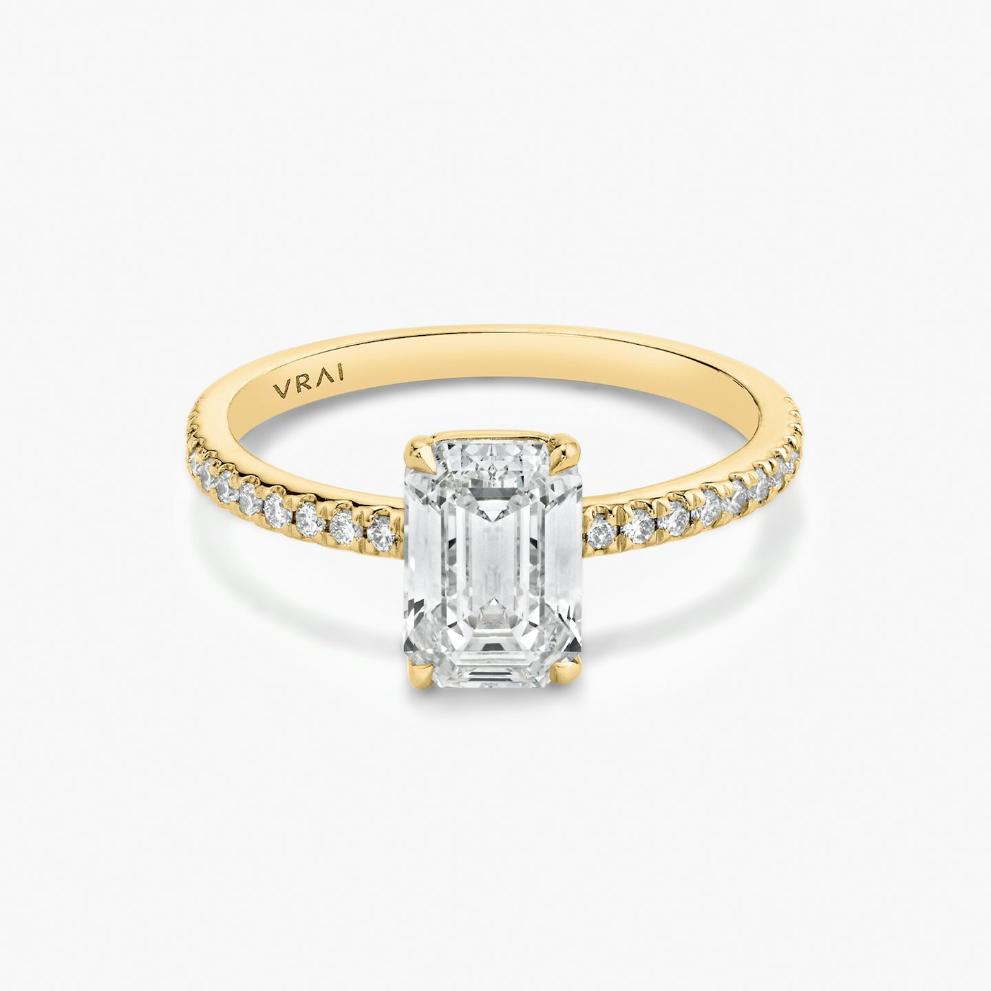 Signature Prong Engagement Ring Closeup image of Signature Prong Engagement Ring