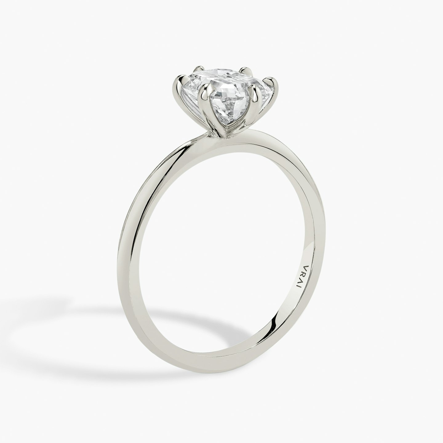Knife Edge Engagement Ring Closeup image of Knife Edge Engagement Ring