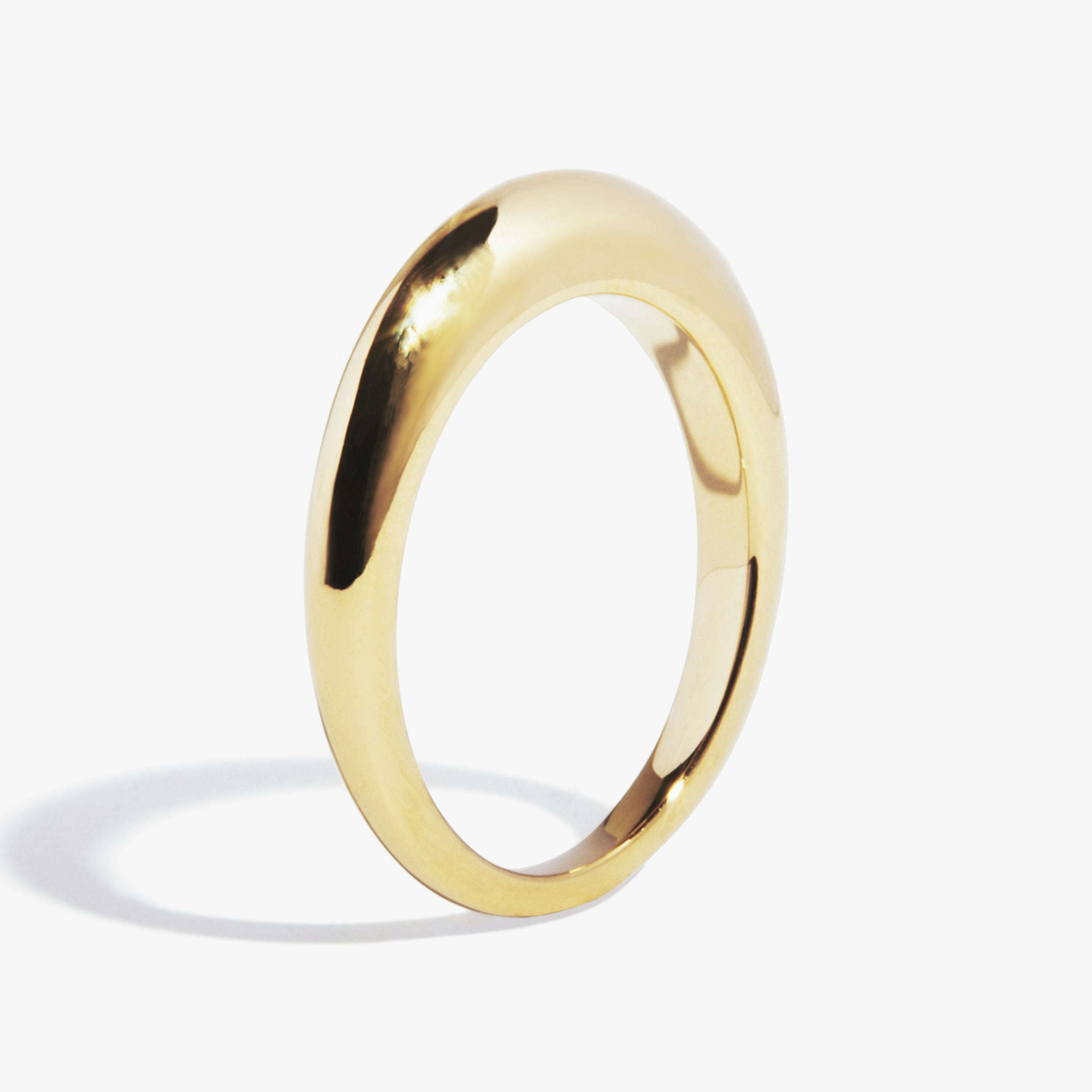The Curator Band | 18k | 18k Yellow Gold | Band: Plain
