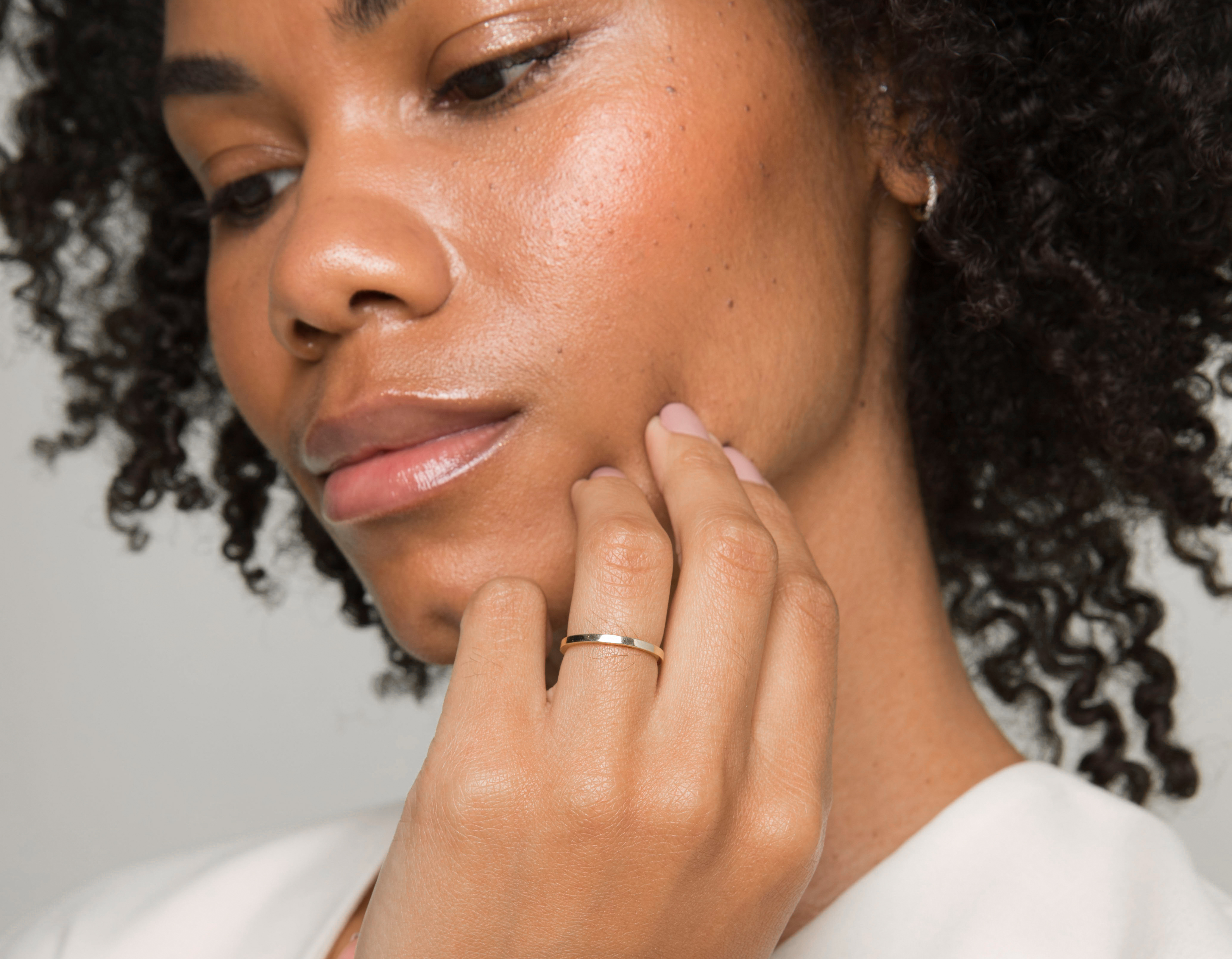 Flat band ring sale