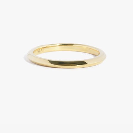 unisex yellow gold wedding rings