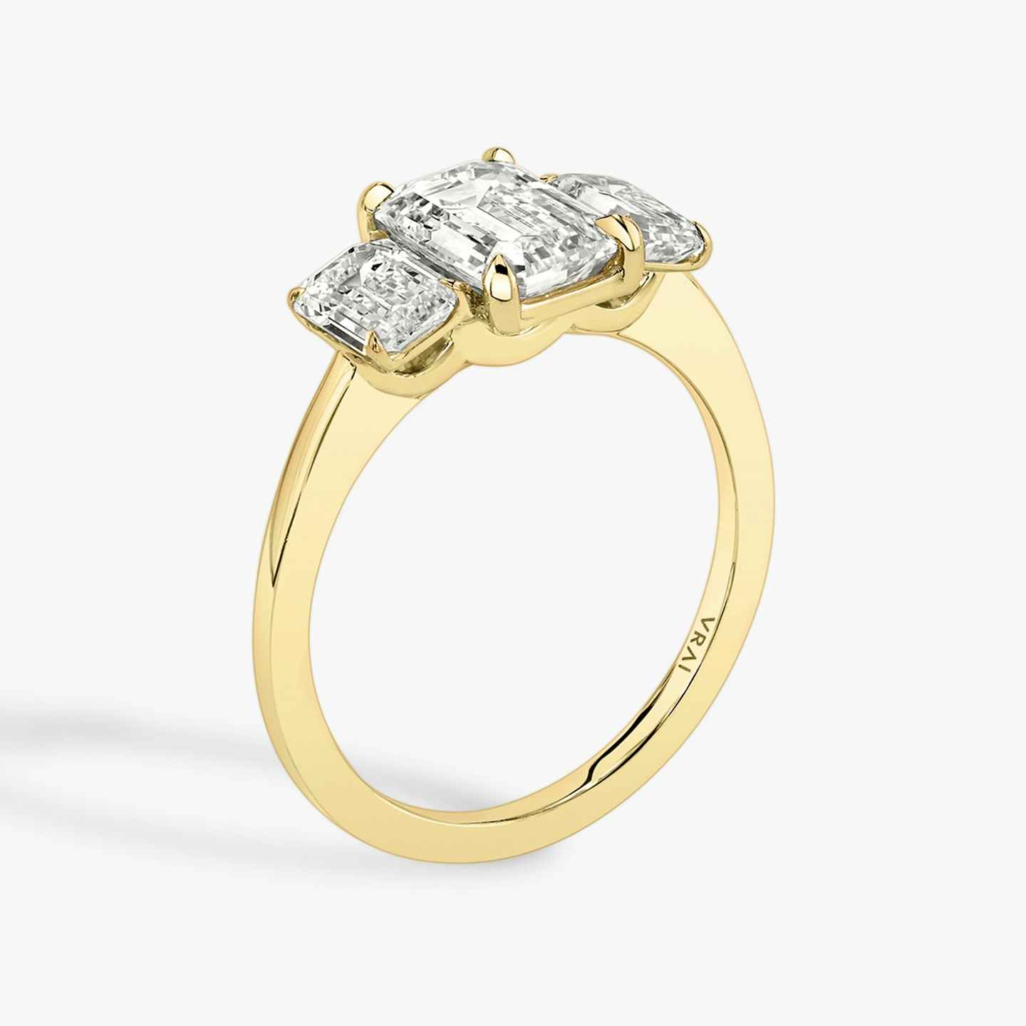 Three Stone Engagement Ring Closeup image of Three Stone Engagement Ring