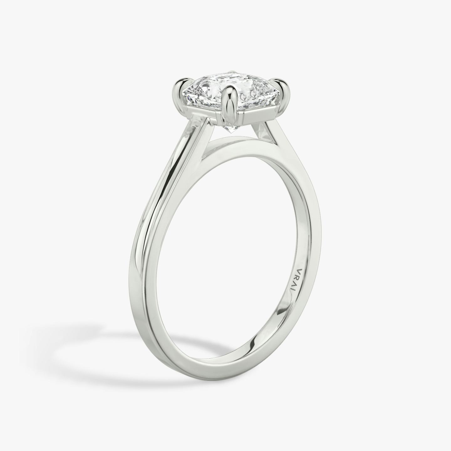 Cathedral Asscher Engagement Ring