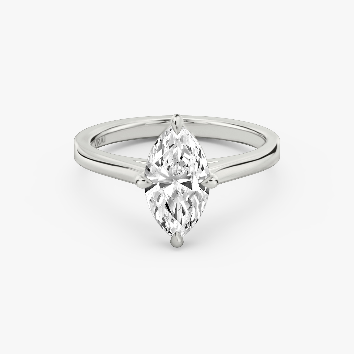 Cathedral marquise deals diamond ring