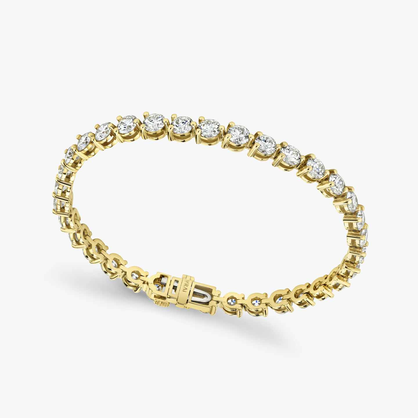Round Diamond Tennis Bracelet - Large Closeup image of Round Diamond Tennis Bracelet - Large