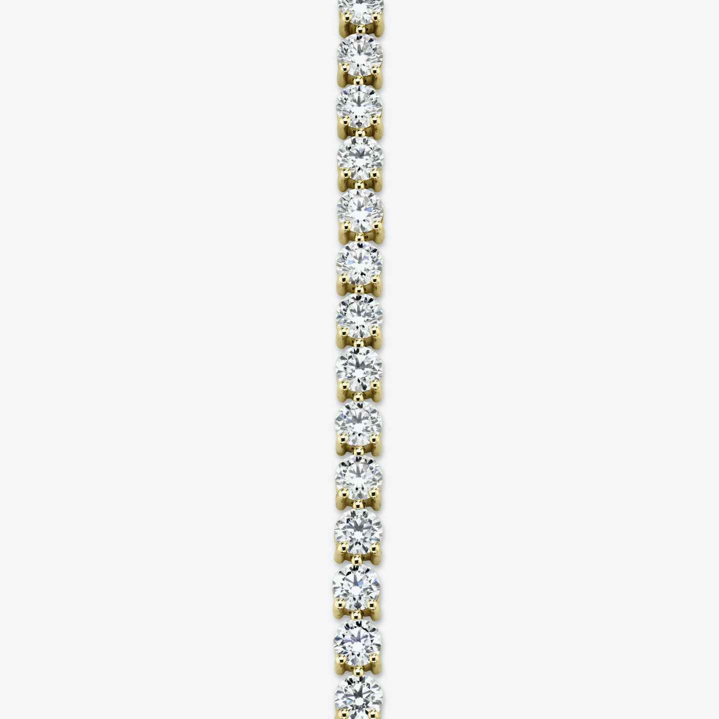 Round Diamond Tennis Bracelet - Large Closeup image of Round Diamond Tennis Bracelet - Large