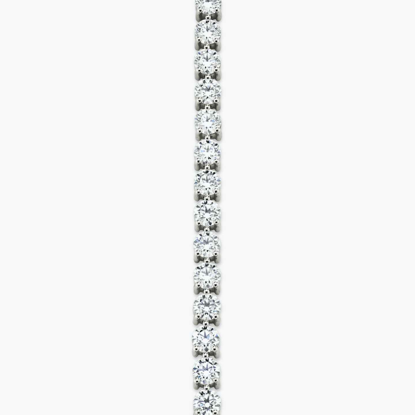 Round Diamond Tennis Bracelet - Large Closeup image of Round Diamond Tennis Bracelet - Large