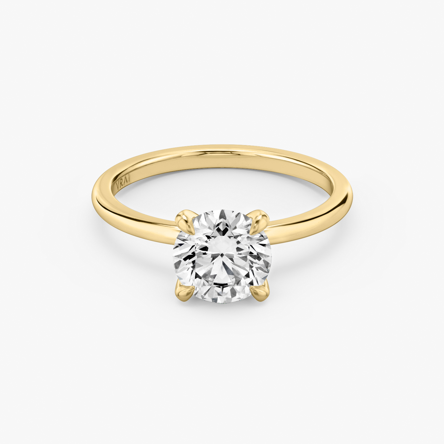 Embody classic engagement ring style with this timeless 6-Prong Solitaire  Engagement Ring. Get lost in the lustrous look of this fine piece.