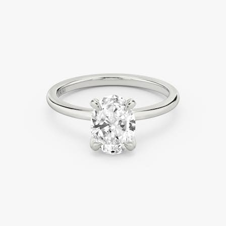 Classic Oval Engagement Ring