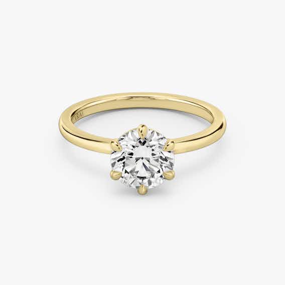 Signature Round Brilliant Ring