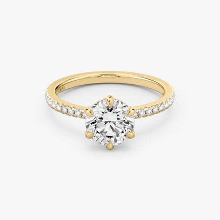 Signature Solitaire Round engagement ring