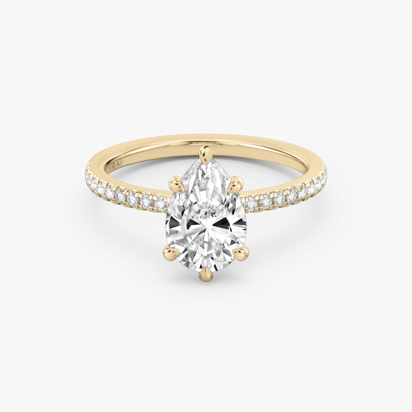 Pear cut Engagement Ring
