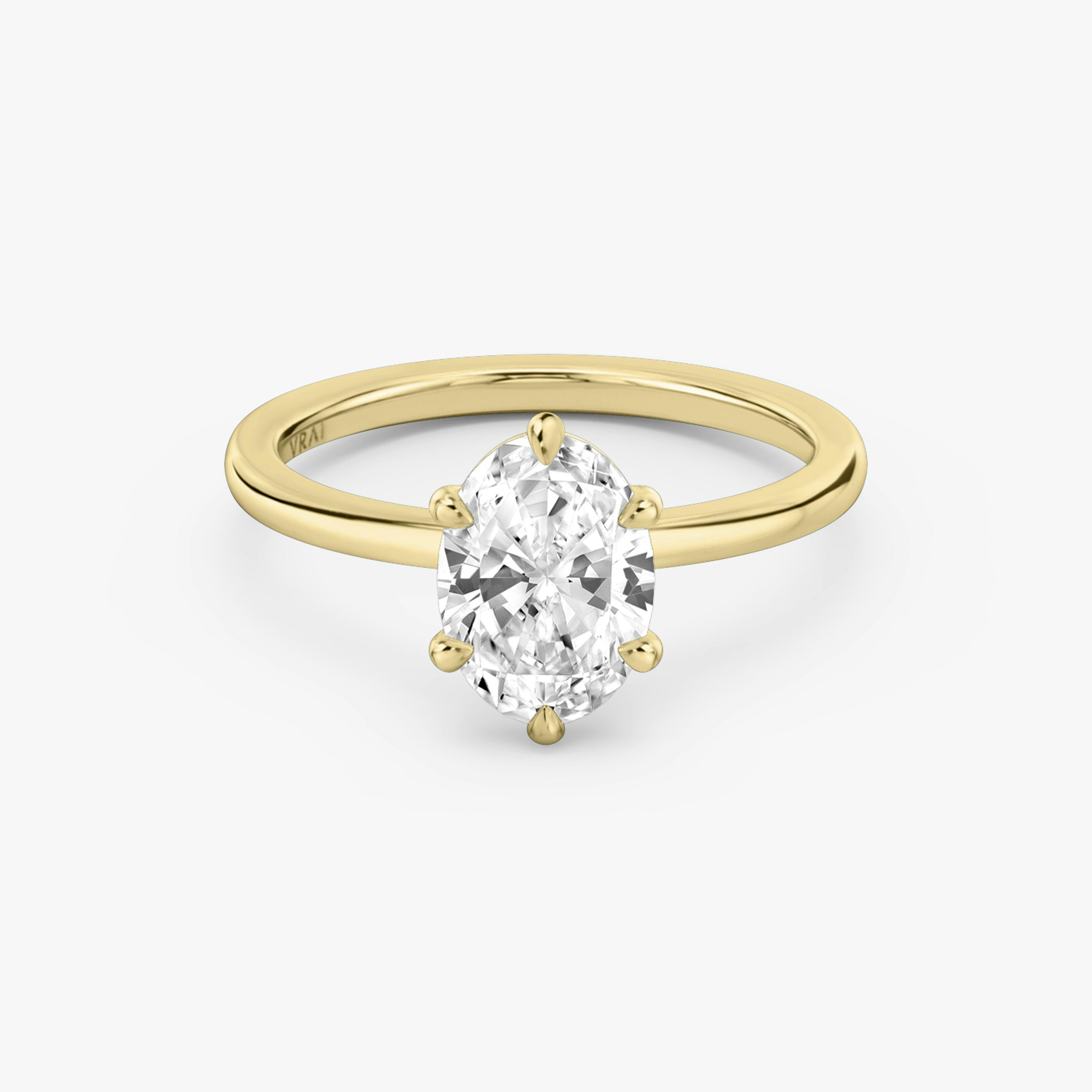 The Signature Oval Engagement Ring