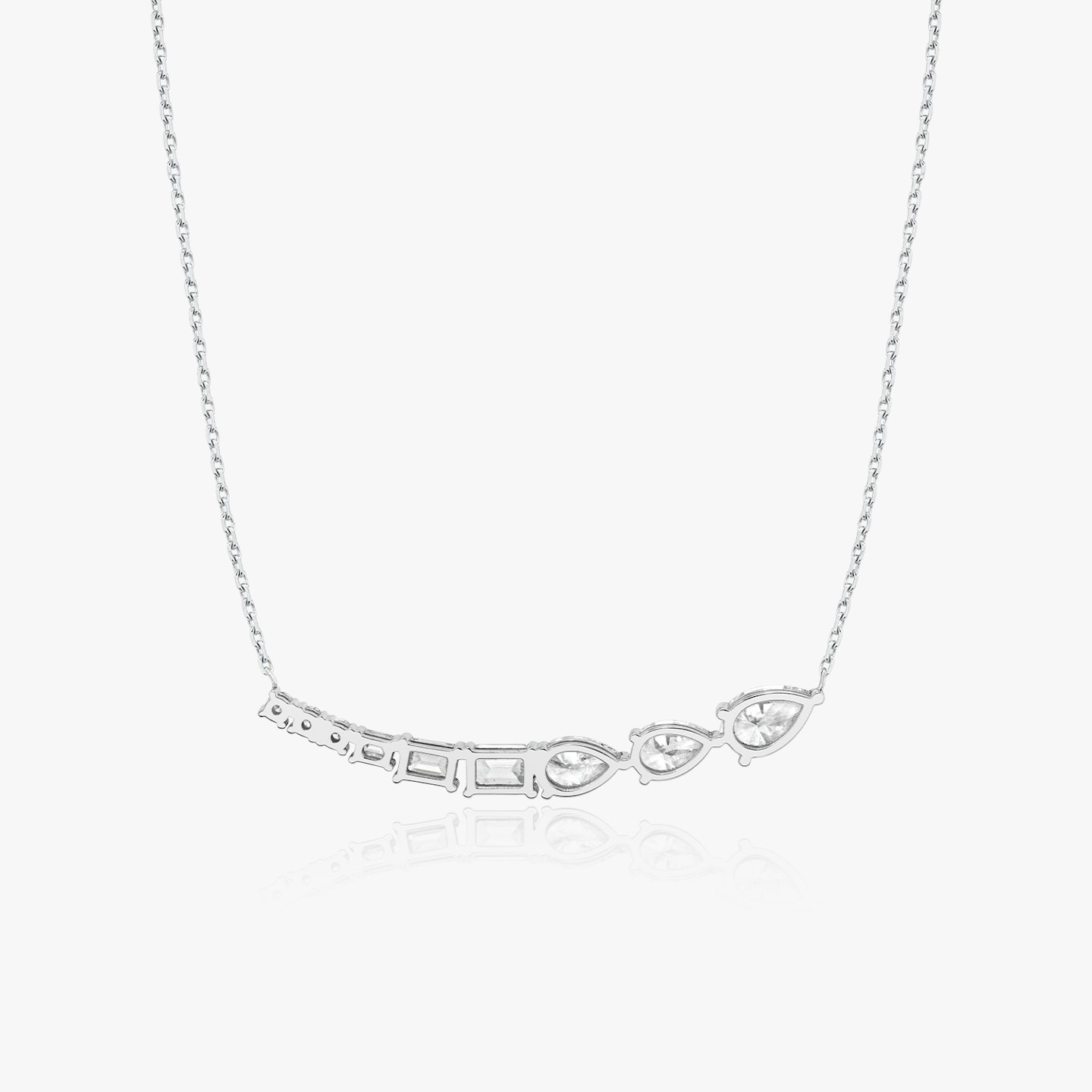 Neptune Floating Necklace Closeup image of Neptune Floating Necklace