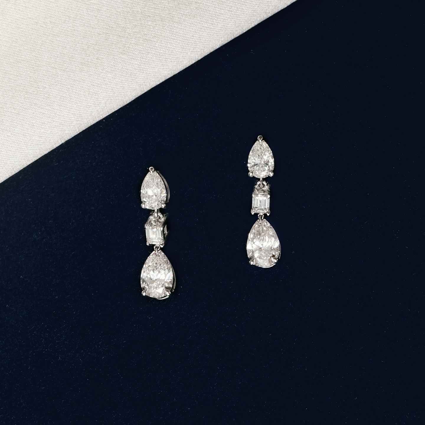 Closeup image of Del Sol Drop Earrings