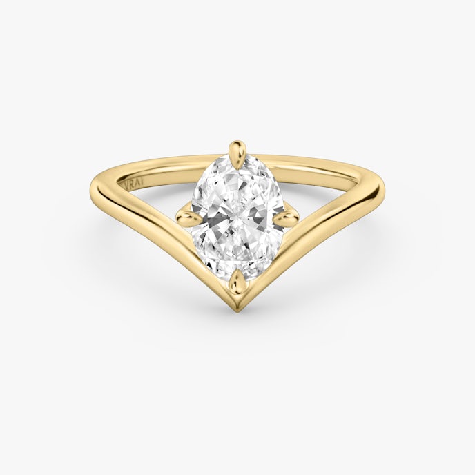 The Signature VOval | Yellow Gold