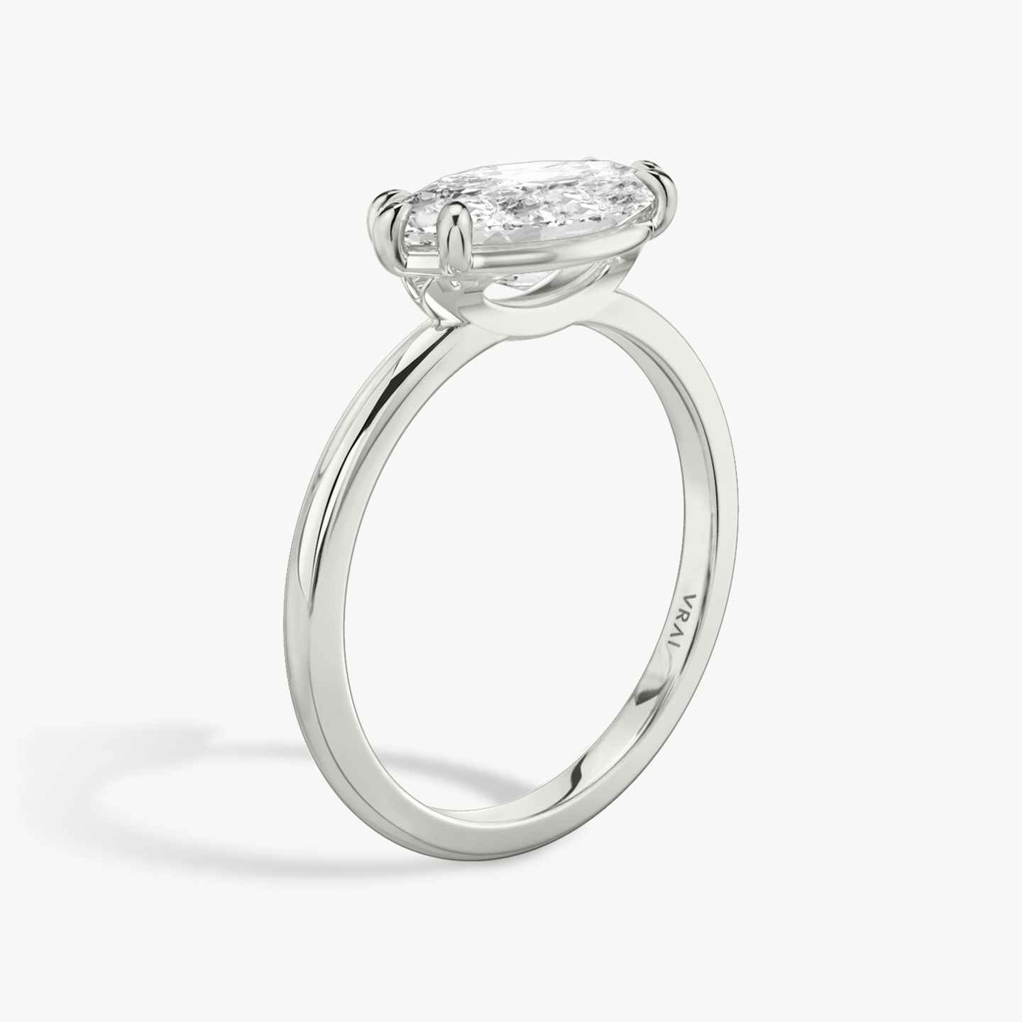 Signature Prong Engagement Ring Closeup image of Signature Prong Engagement Ring